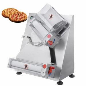 Automatic pizza dough roller machine table top pizza dough sheeter / pizza dough press machine