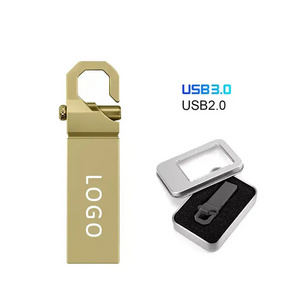 High Speed USB 2.0 3.0 Flash Drive 1Tb 2Tb Key Chain Style Metal Usb Flash Drive Stick 2Gb 4Gb 8Gb 16Gb 32Gb 64Gb Key U Disk