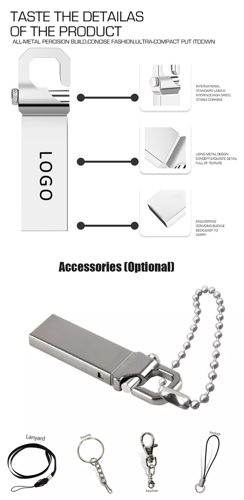 Key Chain Style USB Flash Drive 2Gb 4Gb 8Gb 16Gb Memory Stick 32Gb 64Gb 128Gb 2.0 3.0 Mini Pendrive 256gb 512gb 1tb 2tb