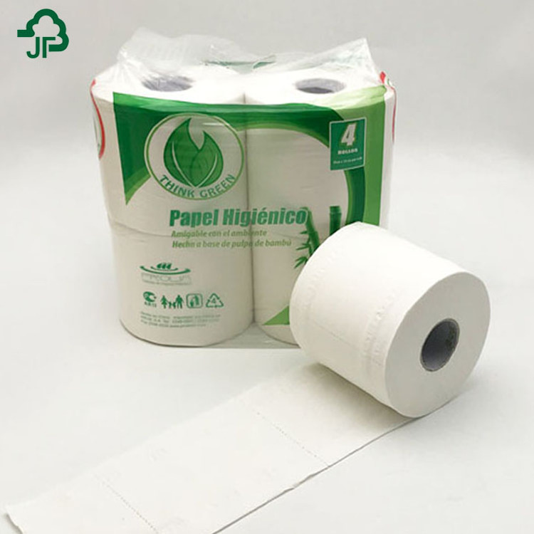 High Quality Soft And White Poly Bag Packing Toilet Paper