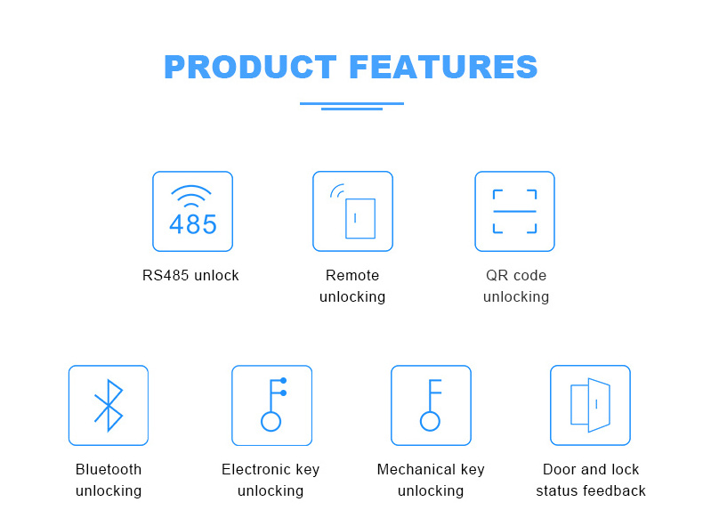 Security Electronic Swinghandle Intelligent Cabinet Lock Water Proof Electronic Lock