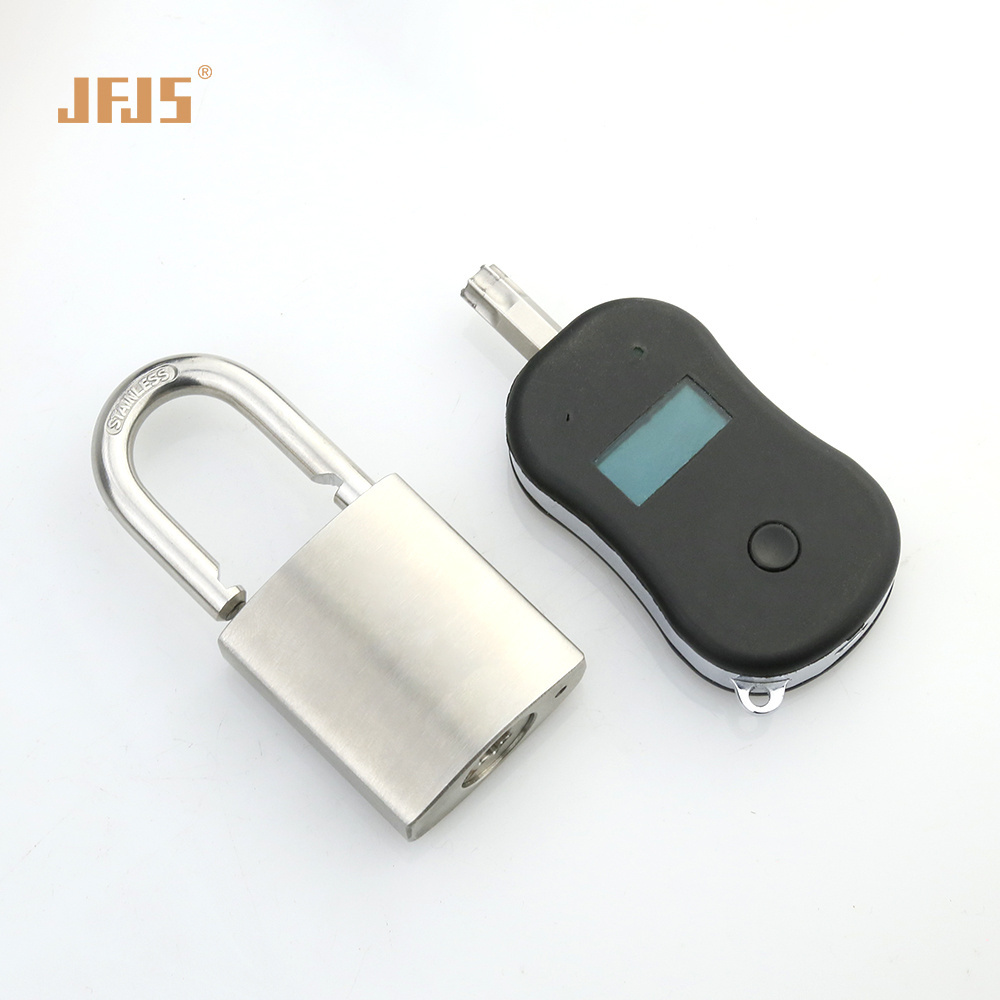 Stainless Steel Intelligent Padlock Electronic Key Unlocking Cabinet Chassis Passive Lock