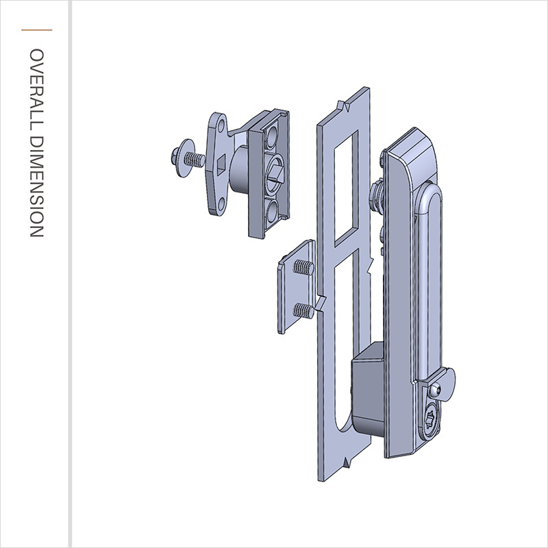 APP Authorized Key Unlocking Cabinet Passive Intelligent Zinc Alloy Lock