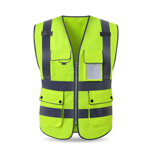 Customizable logo Designer High quality traffic safety reflective vest