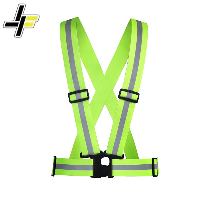 Hot selling hi vis safety Cross Vest Warning children men hi vis safety Cross Vest High Visibility