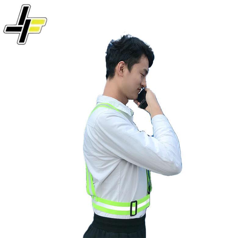 Hot selling hi vis safety Cross Vest Warning children men hi vis safety Cross Vest High Visibility