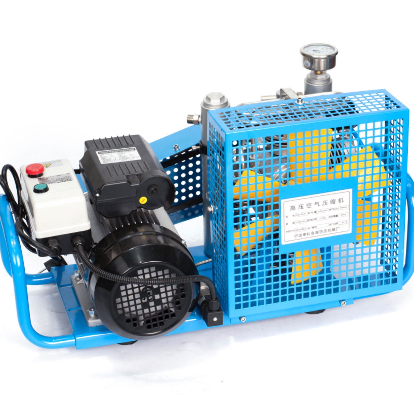 High Pressure Compressed Air Compressor 300bar 100L Portable Diving air tank special supply