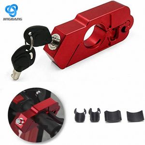 reset switch  switch anti-theft lock motorcycle handlebar lock dirt bikes aluminum alloy motorcycle handlebar fixed horn lock