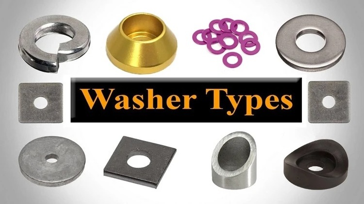 Toothed Bulk  Copper Washer G1/2 Belleville Washer Carbon Steel Square Flat Washers