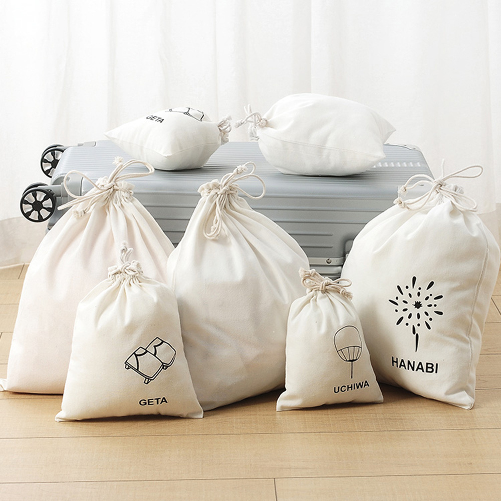 Factory OEM Drawstring Bag Eco Friendly Organic Packaging Drawstring Gift Bag Custom Promotional Dust Draw String Bag