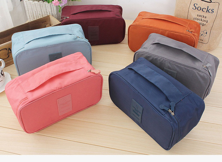 Korean Bra Zipper Storage Bag Multifunction Travel Bra And Underwear Bag Business Trip Waterproof Oxford Bra Underwear Bag