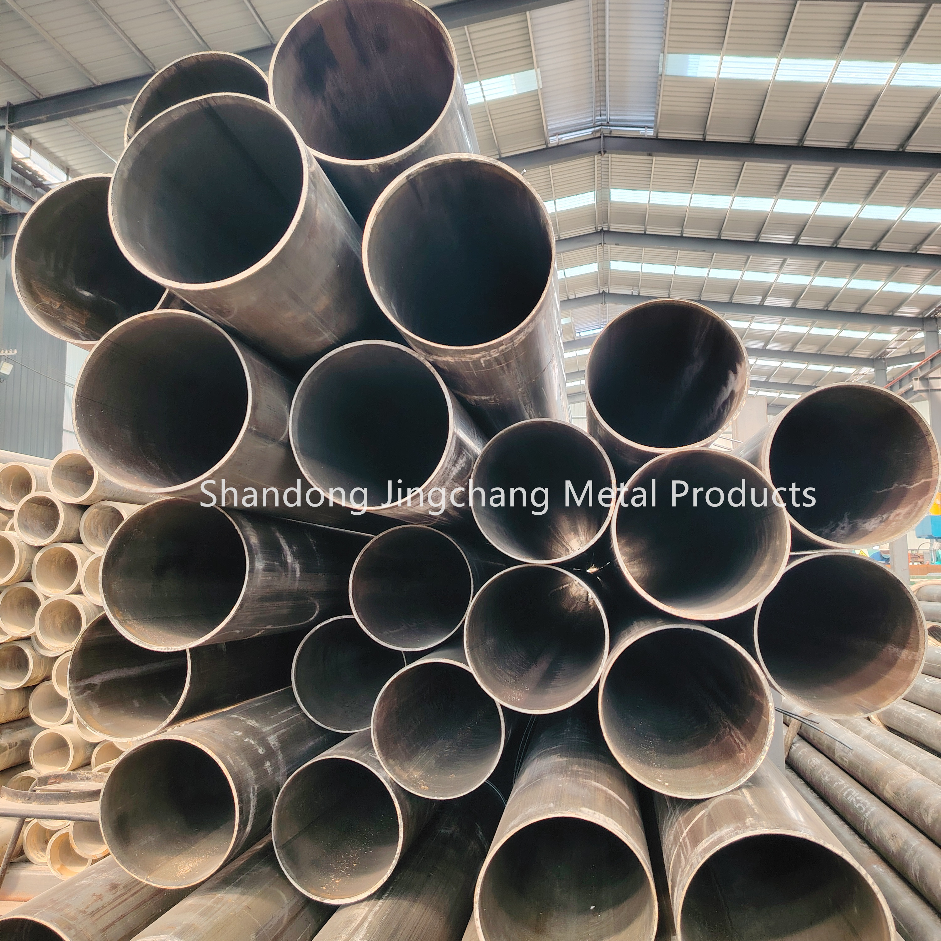 Customized Erw Carbon Grade B Black Iron Pipe Price Manufacturers Hot Rolled Round Black Seamless Carbon Steel Pipe