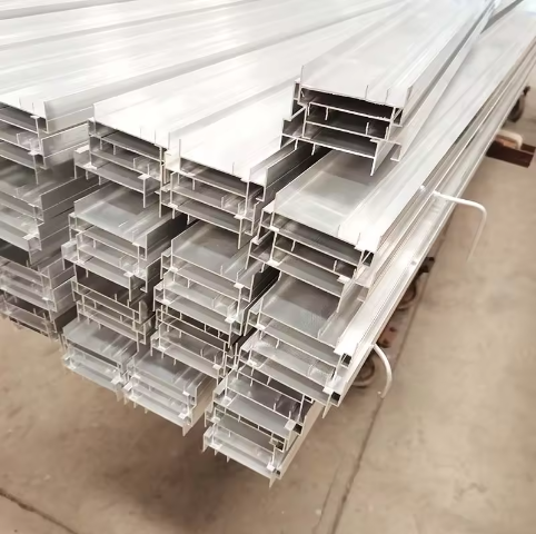 30003 60061 Anodized Silver Architectural Gypsum Plaster Alloy Aluminium Extrusion Led Profile For Dry Wall