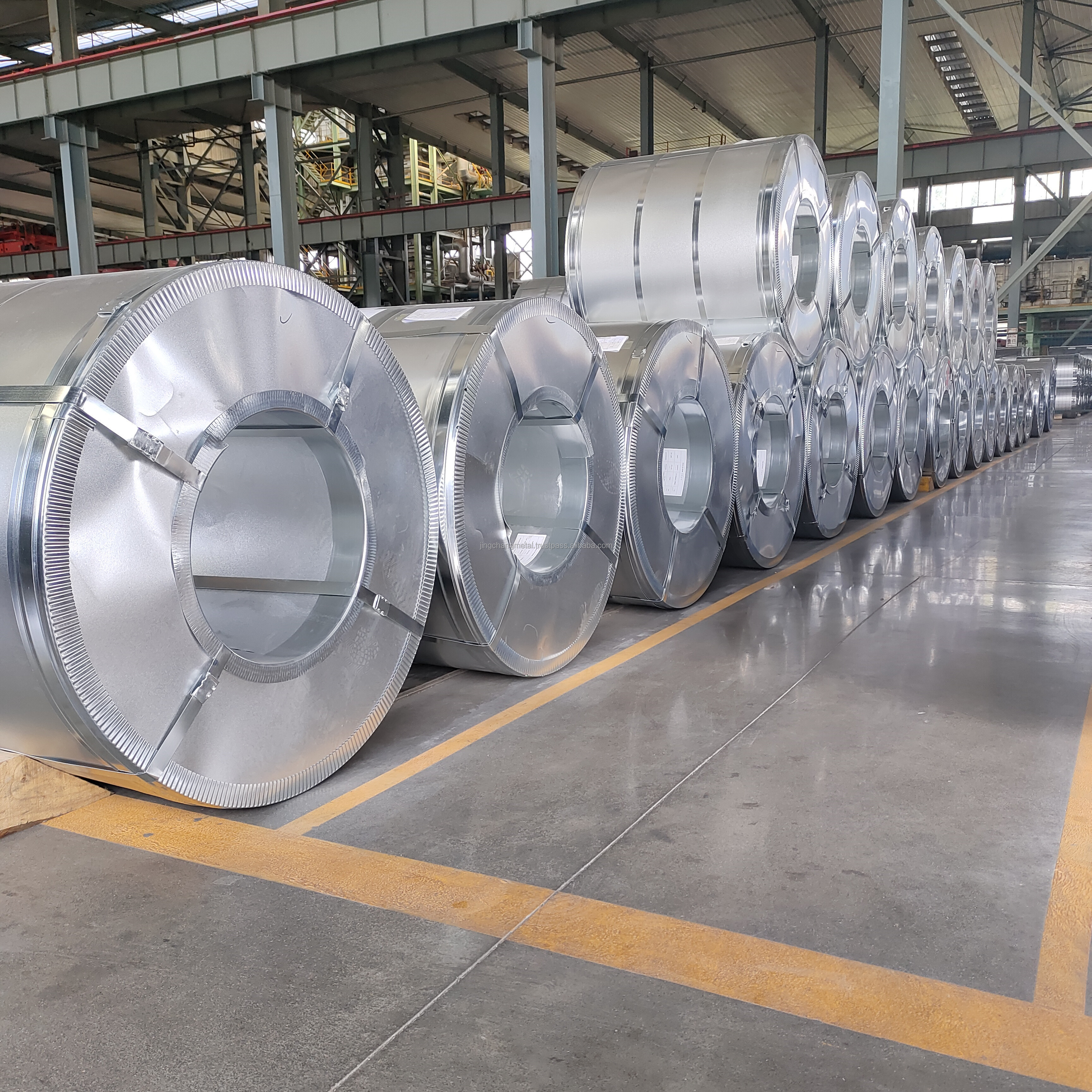 JIS G3302 SGCC SPCC Dx51d DC01 Zinc Coated Iron Plate Hot Dipped Galvanized Coil for Construction Material