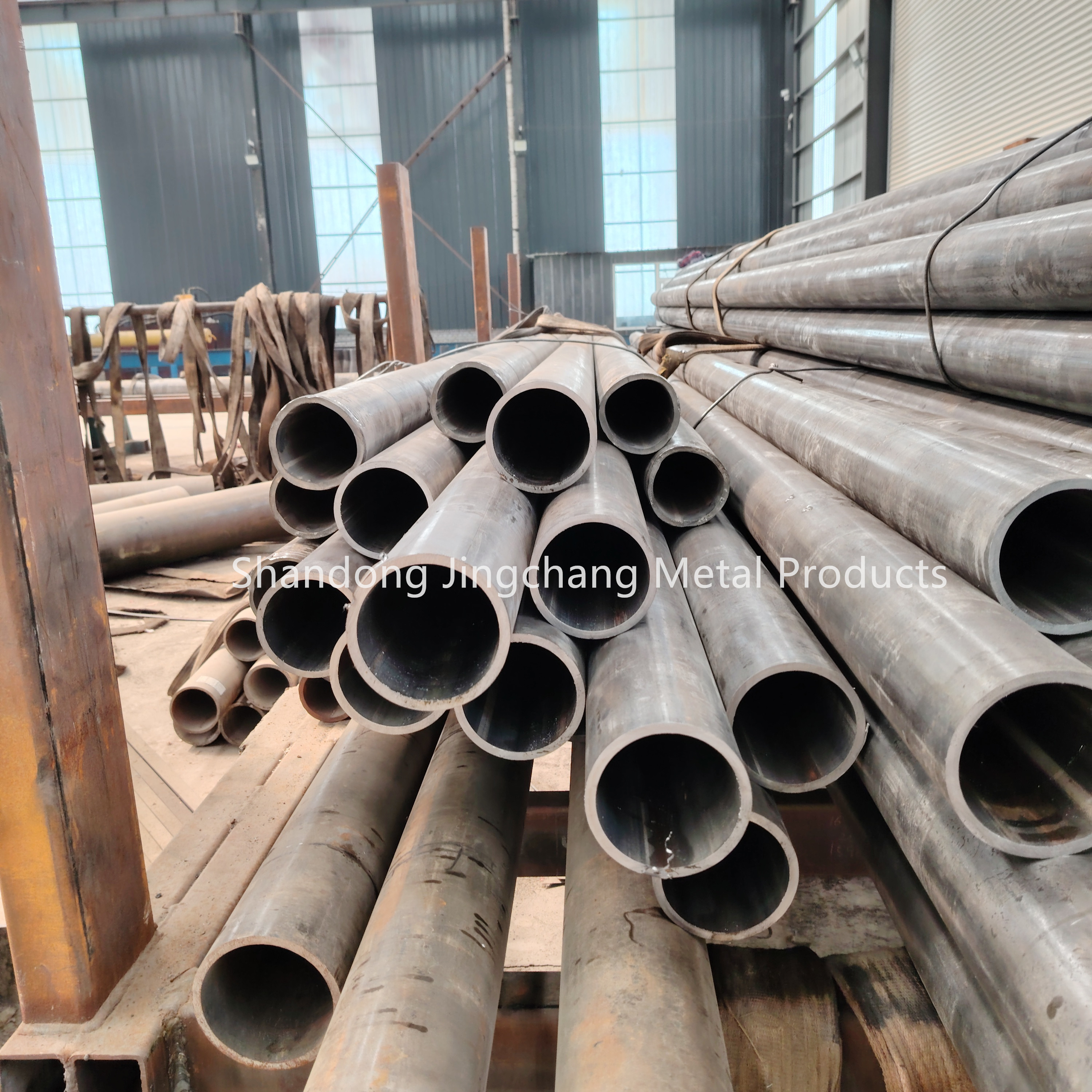 Carbon Seamless Steel Pipe ASTM A53 B Grade Structural Steel Pipe JIS Certified Welding Service 6m Length