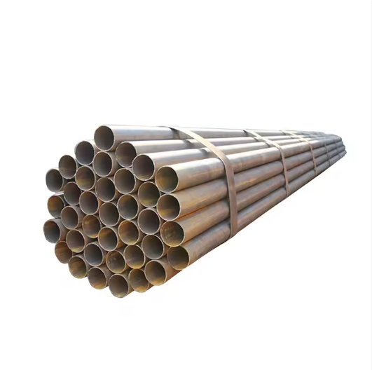 Customized Erw Carbon Grade B Black Iron Pipe Price Manufacturers Hot Rolled Round Black Seamless Carbon Steel Pipe