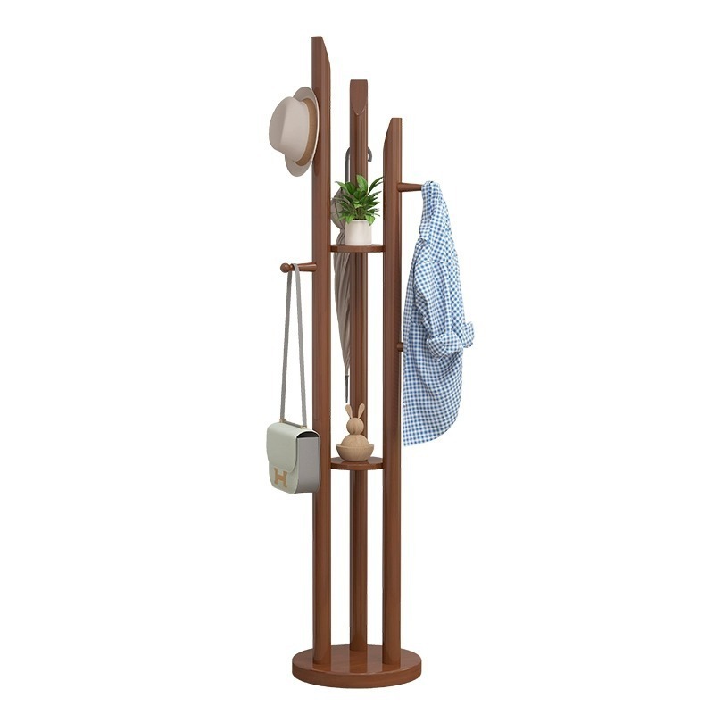 Modern design living room solid wood coat rack coat rack hat coat rack