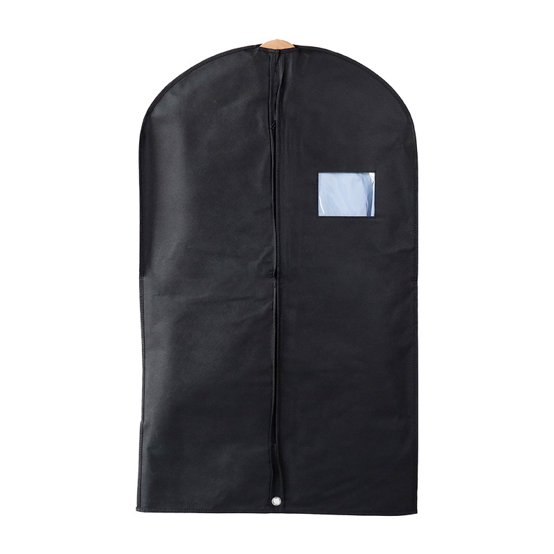 China direct factory folding promotional man suit carrier leather garment bag  dress cover for wholesale