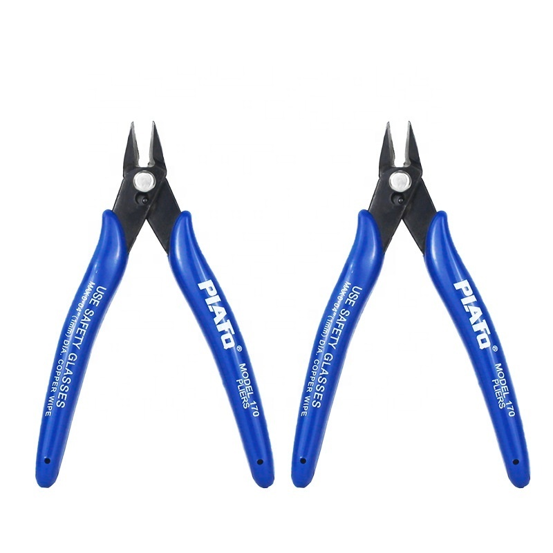 Plato 170 DIY Multi-functional Special Pliers Cutting Pliers Electronic Blue Diagonal Pliers