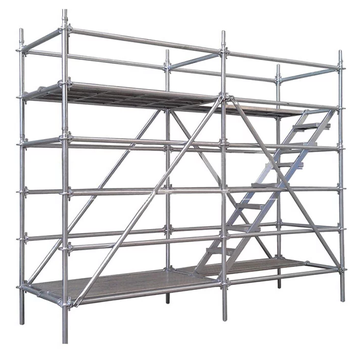 Hot sale JCH high quality steel stair ladder with best price of ringlock scaffolding system for construction