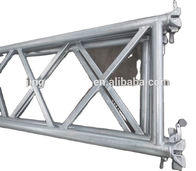 Construction Hot-Dipped Layher scaffold System Galvanized lattice girder Steel Ringlock Scaffolding accessories