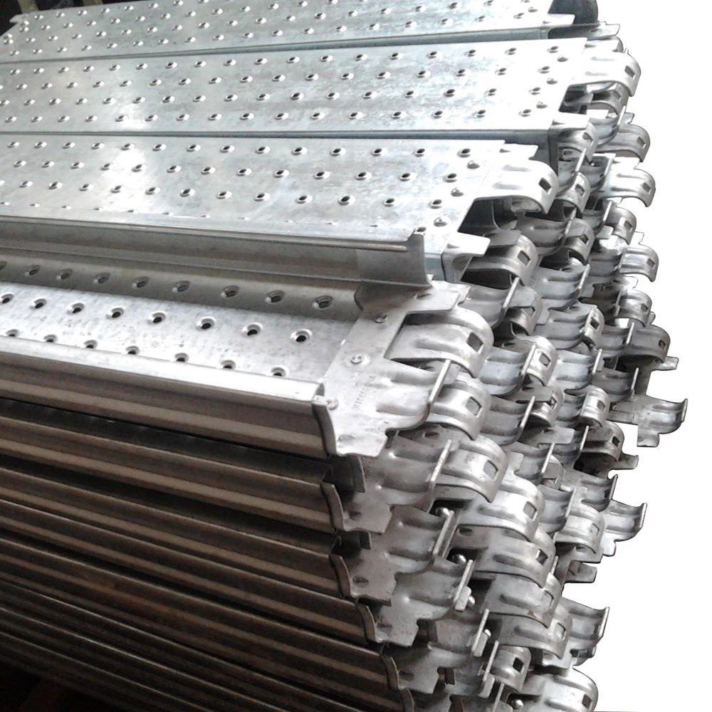 Q235 345 steel Aluminium Layher Ringlock Scaffolding Steel Planks