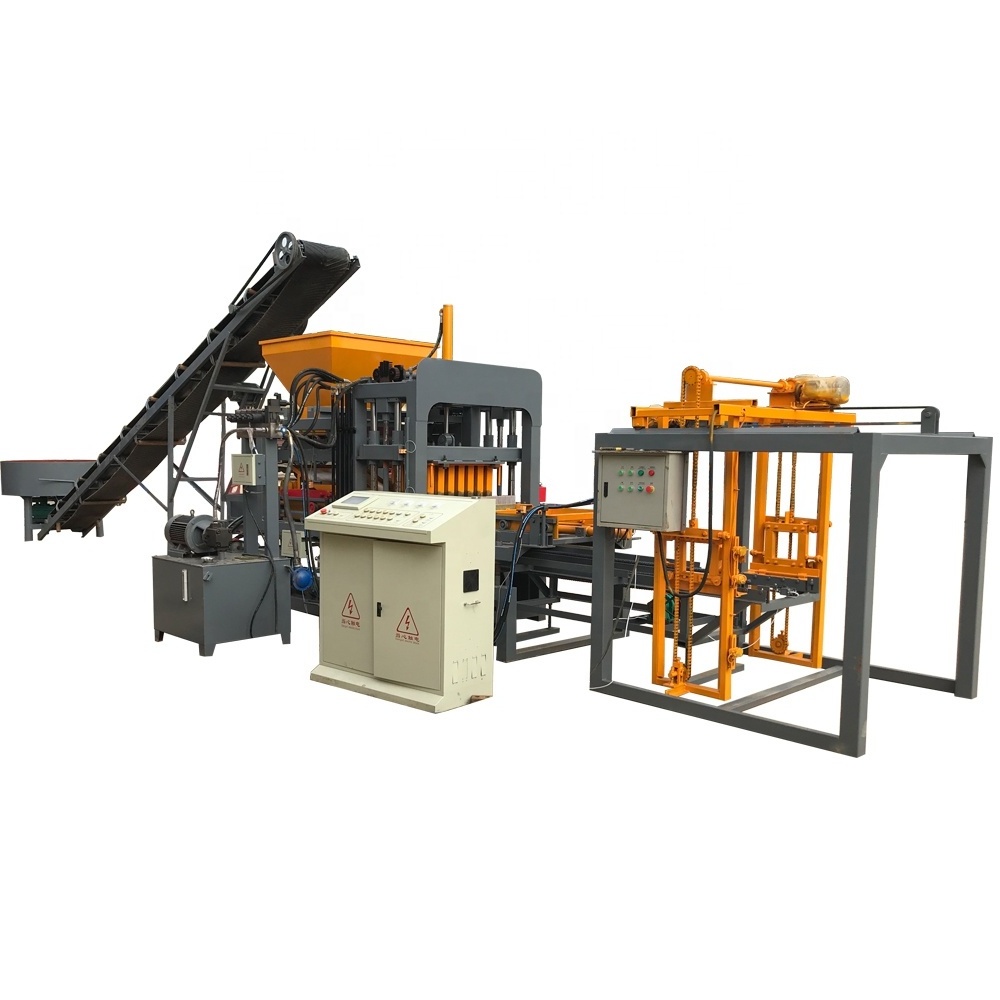 concrete cement brick moulding making machines automatic in South Africa