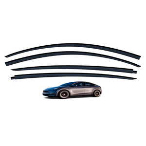 Wind Universal Water Cowl Accessories 2023 Window Car Deflectors For Tesla Model 3 Y X S