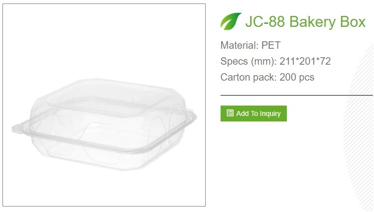 Hot Selling Eco-Friendly Clear Fruit Salad Box PET Hinged Container For Food Industry