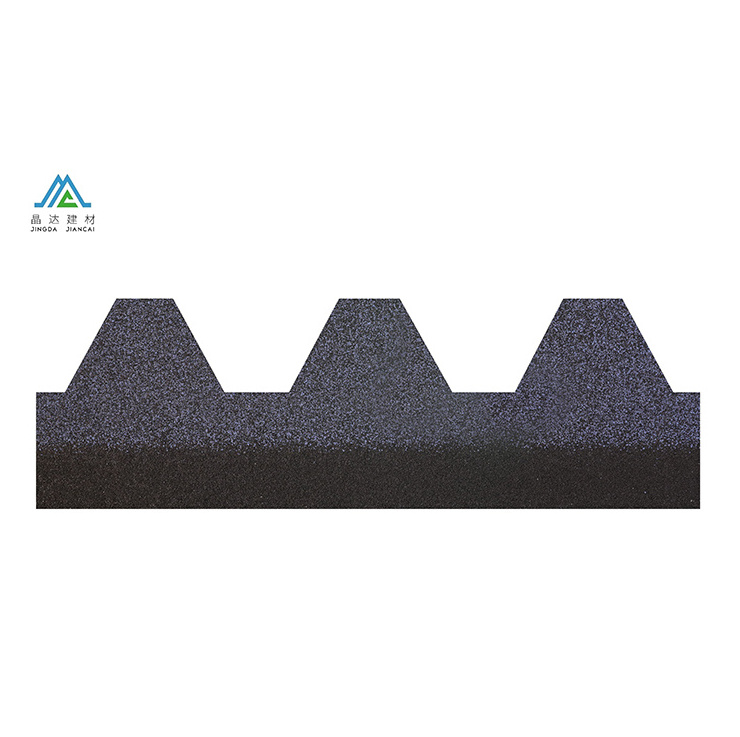 ready to ship 30years warranty ocean blue hexagon shape roofing tiles mosaic hexagonal asphalt waterproof bitumen shingles