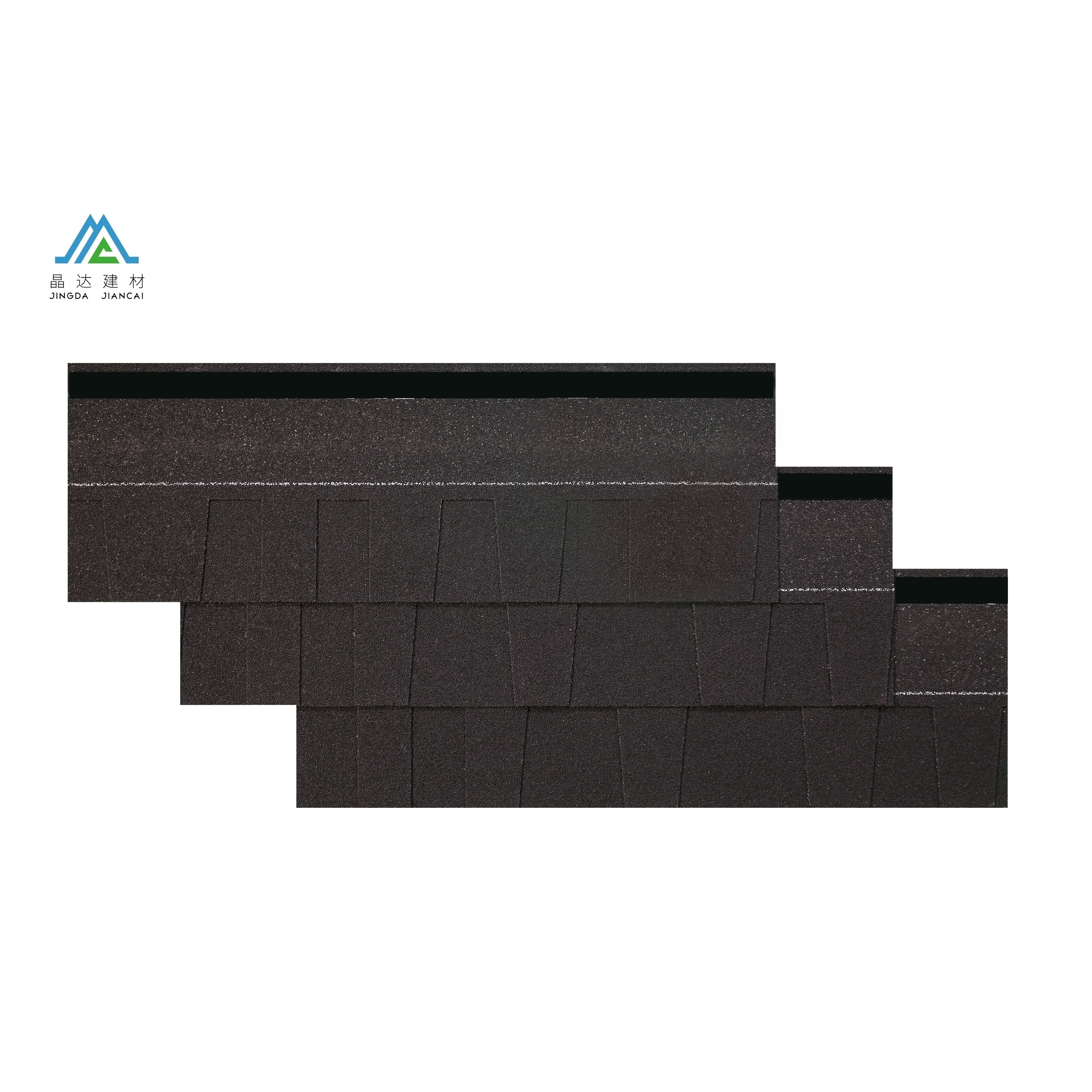 Jingda asphalt shingles roof tiles red roof shingles fire-resistance 50 years Asian popular asphalt shingles