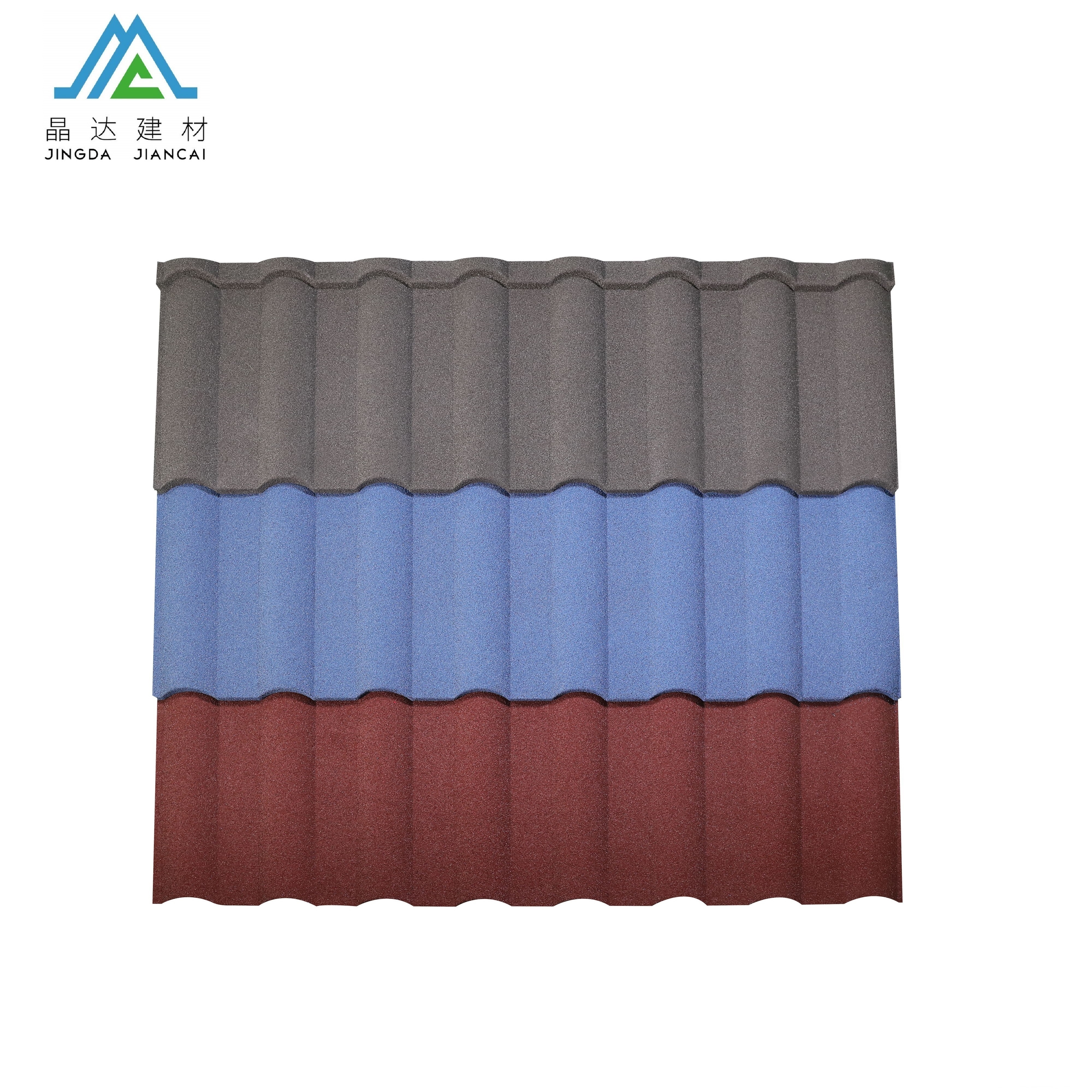 0.4 mm Shingle Tile Stone Coated Roofing Sheets in Sri lanka 1350*420mm per pc