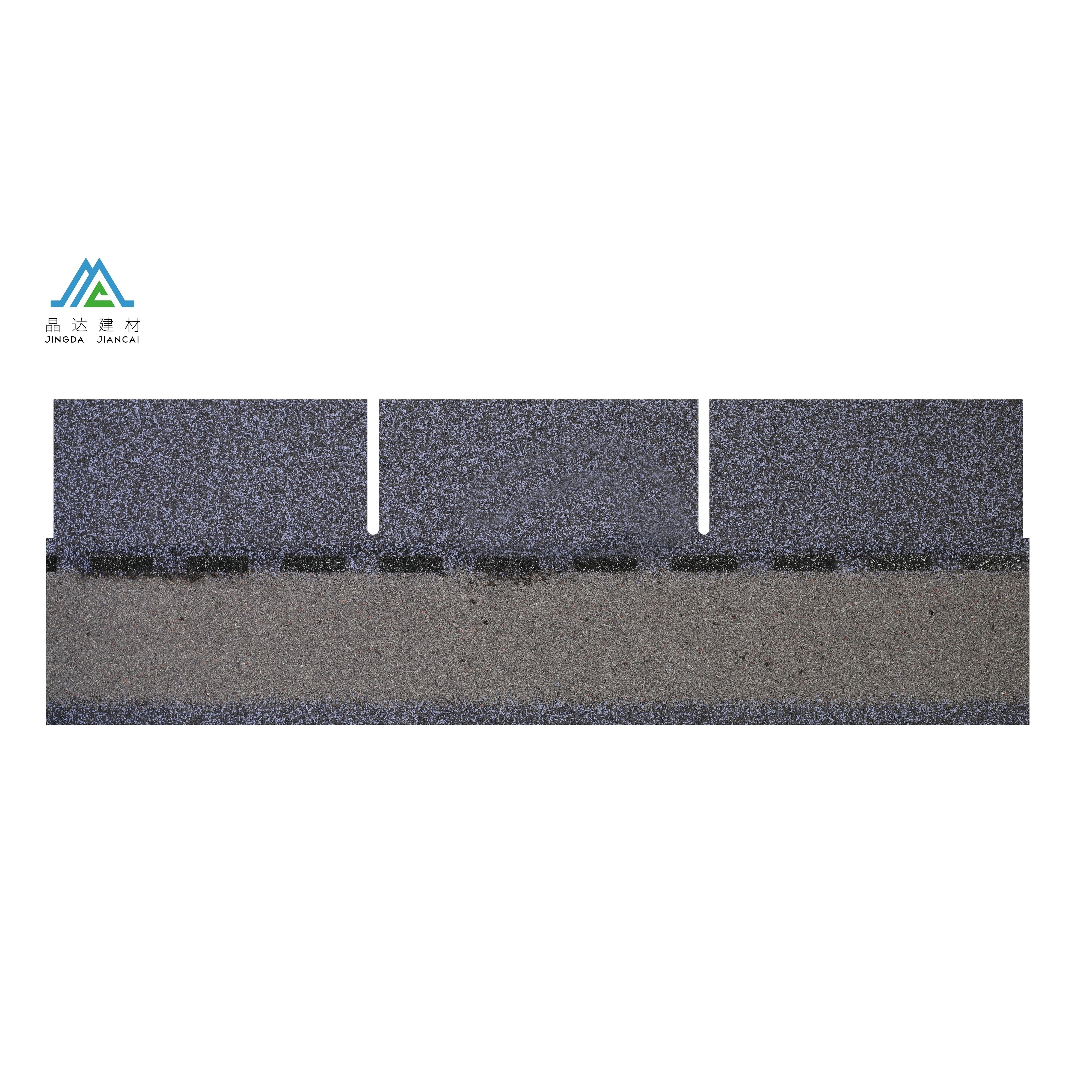 Jingda asphalt shingles roof tiles red roof shingles fire-resistance 50 years Asian popular asphalt shingles