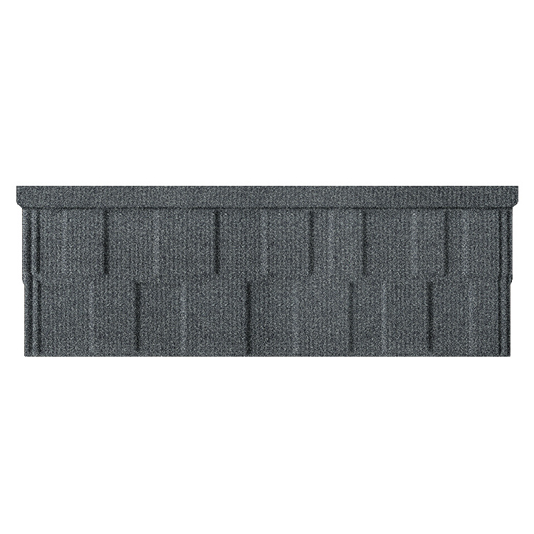 french building material harvey stone coat charcoal grey roofing tiles ecological galvanised plate shingles