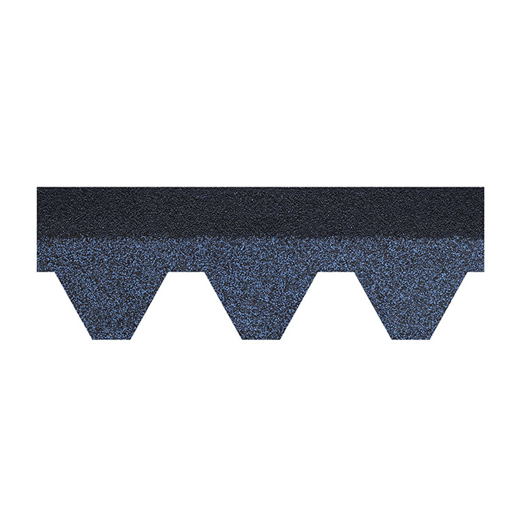 ready to ship 30years warranty ocean blue hexagon shape roofing tiles mosaic hexagonal asphalt waterproof bitumen shingles