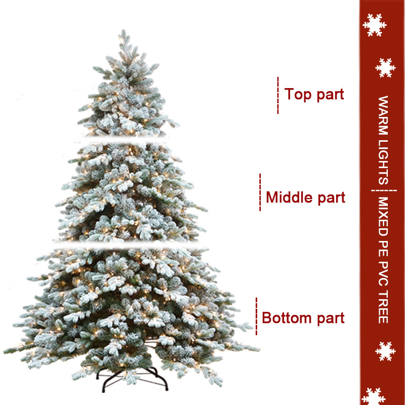 Good Price Of New Design Christmas Tree Wholesale Snowing Christmas Tree   Tree For  Decoration