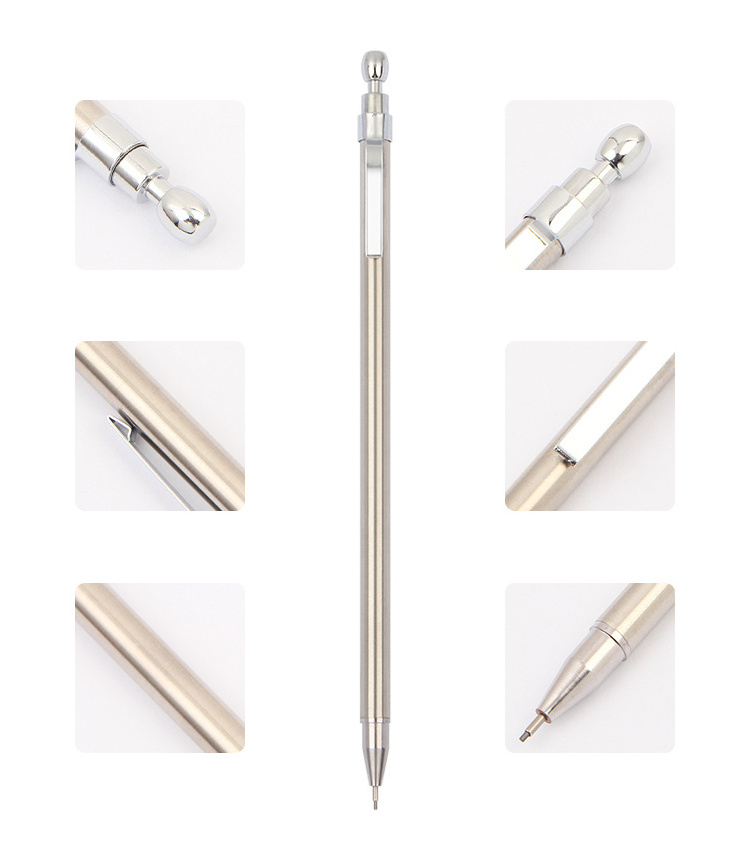 Metal promotional gift multifunction stylus customized high quality personalized low price click automatic pencil