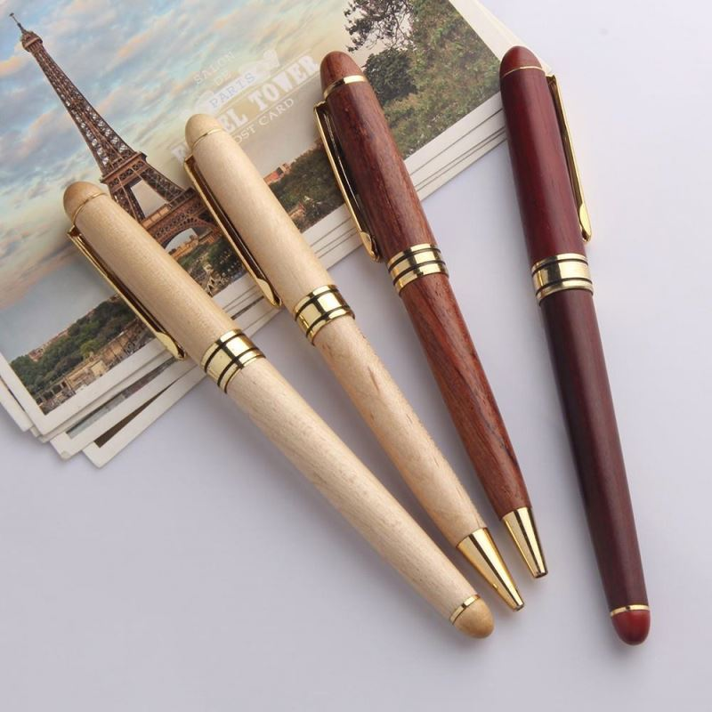 Office High quality Promotional Wood pen custom laser engrave logo pen