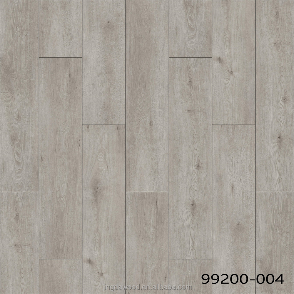 V Groove HDF AC4 Vinyl Wood MDF Laminate Flooring for Building Material