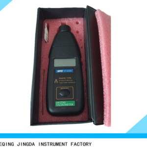 DT2234B Digital Laser Photo Tractor Tachometer For Electric Motors Non Contact RPM Tach Analog Tachometer 2.5 to 99,999 RPM