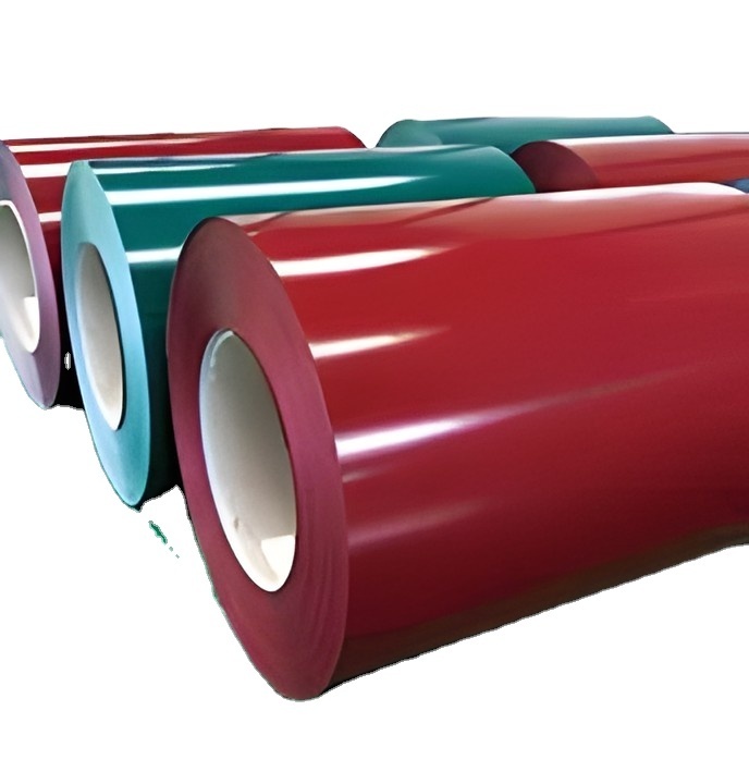 ppgi white color code 9016 prepainted galvanized steel coil 0.4mm ppgl in steel coils color coated steel PPGI