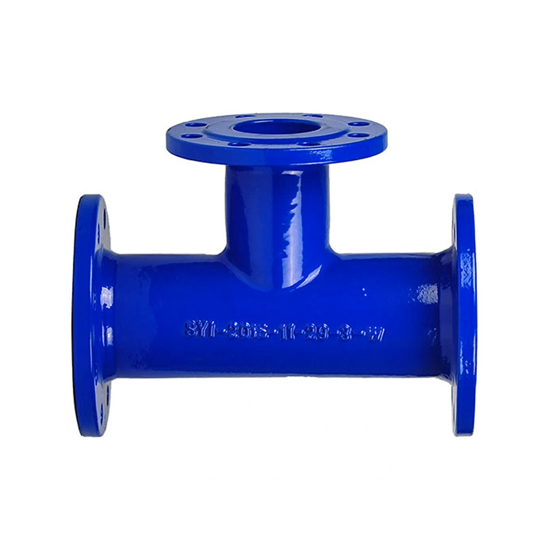 ISO2531 Ductile Cast Iron Double Elbow Di Flange 90 Degree Bend Pipe Fittings