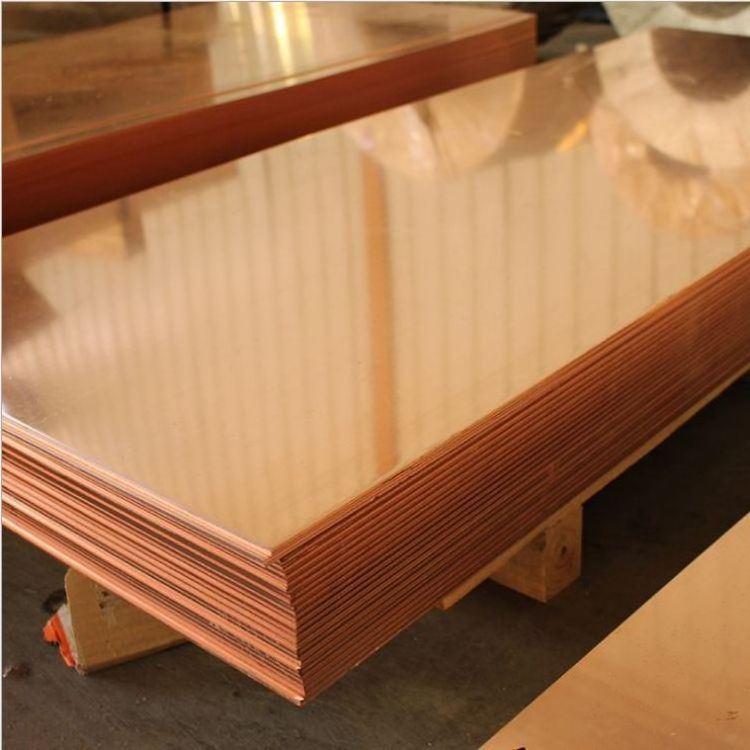 China factory low price copper sheets 0.8mm gold plated copper sheet metal parts Brass Plates for Welding 4mm~2500mm copper