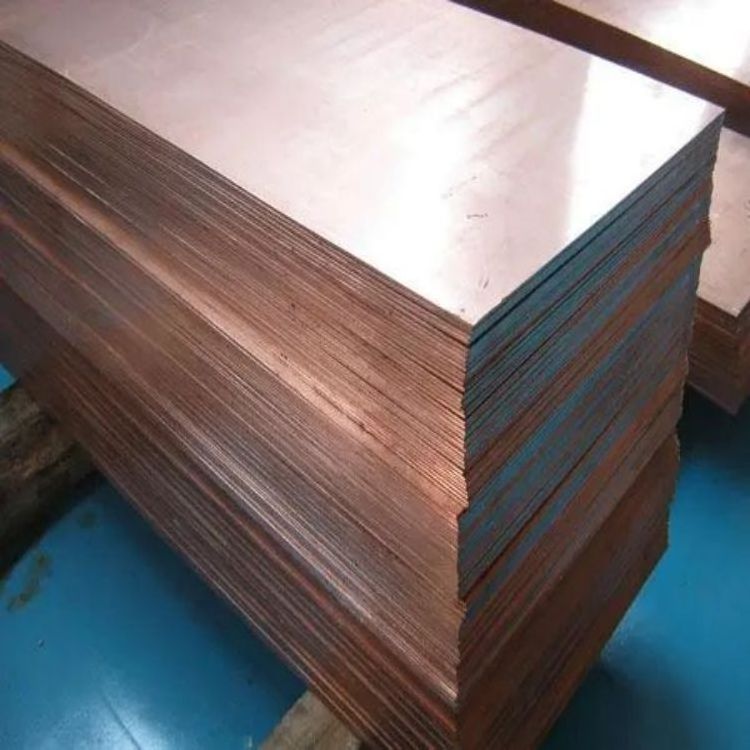 China factory low price copper sheets 0.8mm gold plated copper sheet metal parts Brass Plates for Welding 4mm~2500mm copper