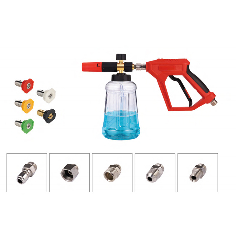 FOAM CANNON-B0101 Foam Cannon Kit, Pressure Washer Car Wash Sprayer Gun, High Pressure Foam Power Washer Attachment