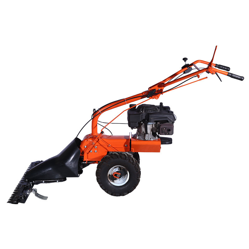 SM-03-7.0HP Hand propelled gasoline lawn mower, agricultural orchard weeding machine