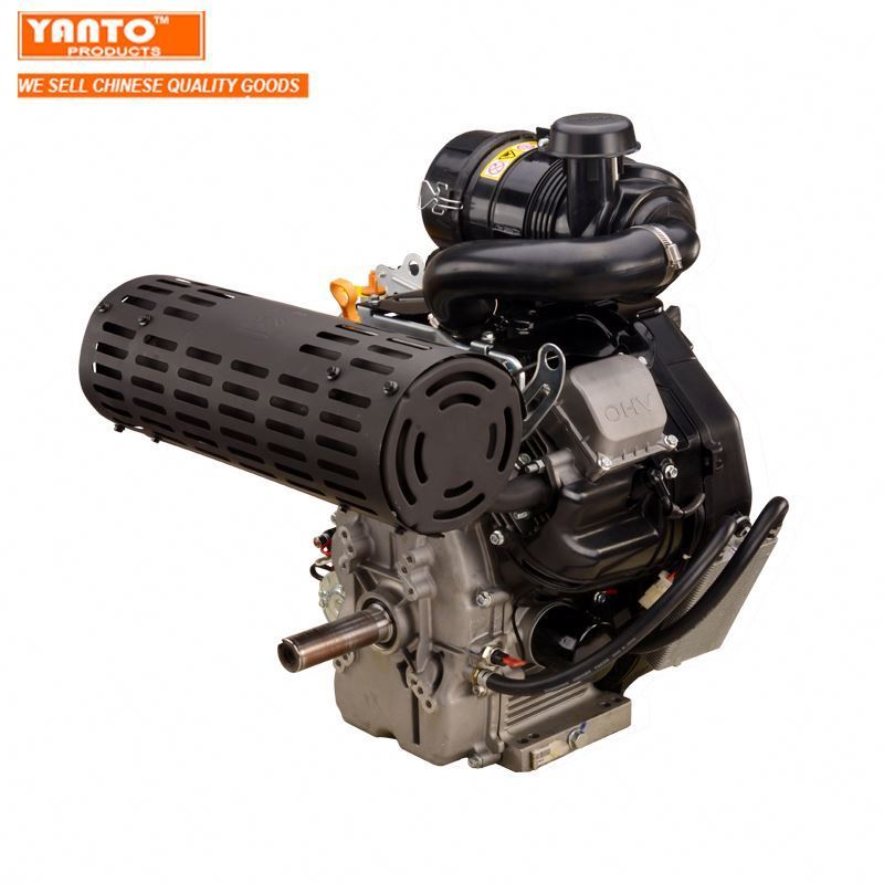 25hp horizontal V-type twin-cylinder 4 stroke gasoline engine