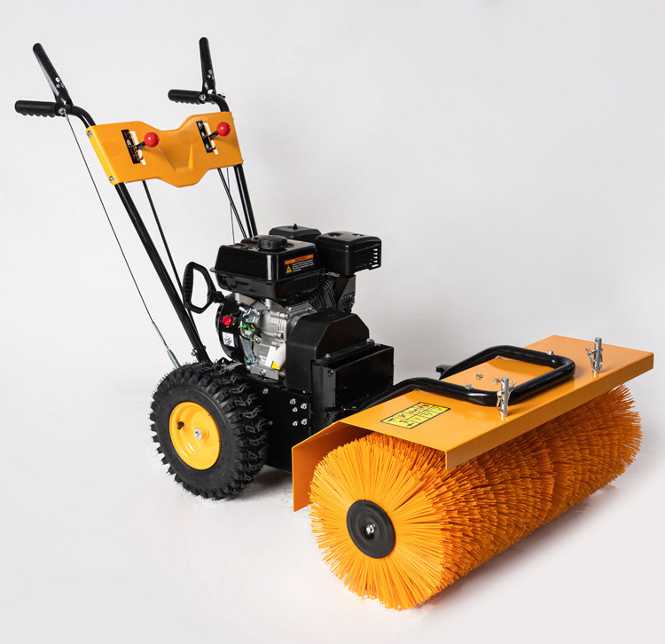 Self propelled snow plow, hand propelled snow plow, small multi-purpose property road surface fuel snow cleaning equipment