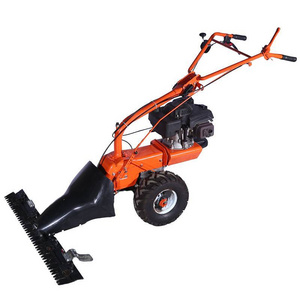 SM-03-7.0HP Hand propelled gasoline lawn mower, agricultural orchard weeding machine