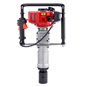 60GPD Powerful Petrol Fence Knocker Gasoline Post Pile Driver